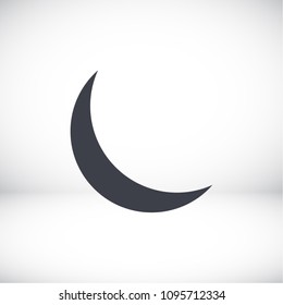 Moon Vector icon
