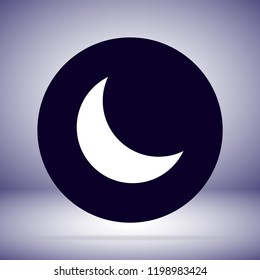 Moon  vector icon