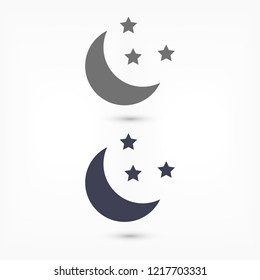 Moon  vector icon