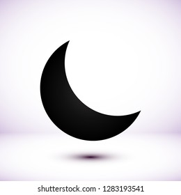 Moon  vector icon