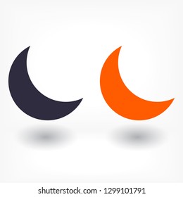 Moon  vector icon