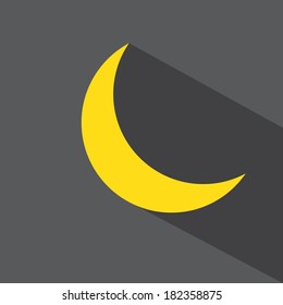 moon vector icon