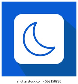 Moon vector icon