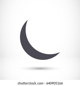 Moon Vector icon