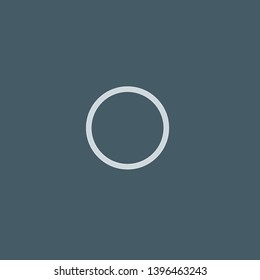 Moon vector icon. Moon concept stroke symbol design. Thin graphic elements vector illustration, outline pattern for your web site design, logo, UI. EPS 10.