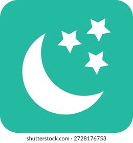Designgrafik des Mondvektorsymbols