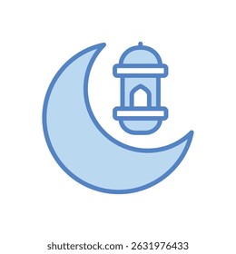Ilustração de stock de ícone de vetor da Lua