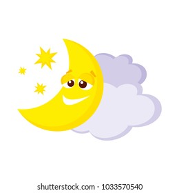 Moon vector illustration
