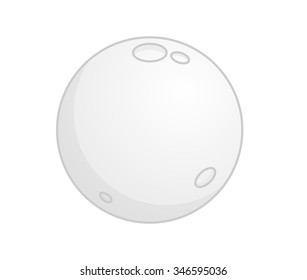 The moon vector illustration