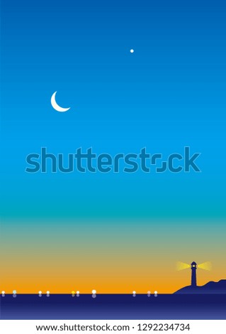 Similar – Sunset for two couple