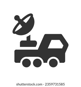 Moon walker Icon, Vector Graphics