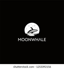 moon whale logo