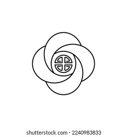 the mooncake icon is suitable for your web, apk or project with a chinese new year theme