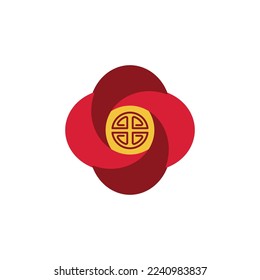 the mooncake icon is suitable for your web, apk or project with a chinese new year theme