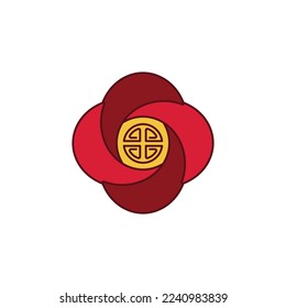 the mooncake icon is suitable for your web, apk or project with a chinese new year theme
