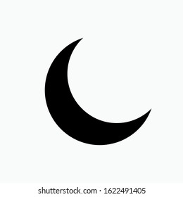 Moonlight Icon. Weather Element Illustration As A Simple Vector Sign & Trendy Symbol for Design and Websites, Presentation or Apps Element.