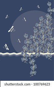 Moonlight landscape