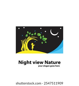 Moonlit Harmony | Capturing Nature's Nighttime Essence