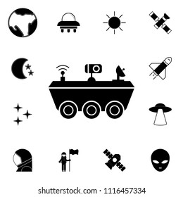 moon-rover icon. Detailed set of Space icons. Premium quality graphic design sign. One of the collection icons for websites, web design, mobile app on white background