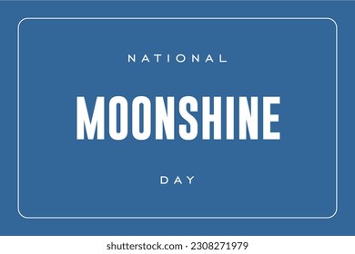 Moonshine day background template Holiday concept