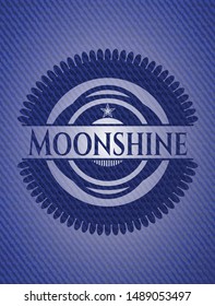 Moonshine jean background. Vector Illustration. Detailed.