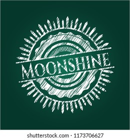 Moonshine On Blackboard