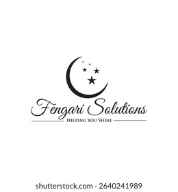 Moonstar Logo features a sleek, modern design blending a crescent moon and star, symbolizing dreams and innovation. Perfect for brands seeking a celestial, stylish identity.
