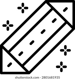 Moonstone Gem Vector Design Icon Style