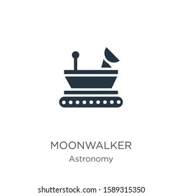 Moonwalker icon vector. Trendy flat moonwalker icon from astronomy collection isolated on white background. Vector illustration can be used for web and mobile graphic design, logo, eps10