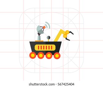Moonwalker with Radar and Manipulator Icon
