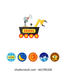 Moonwalker with Radar and Manipulator Icon