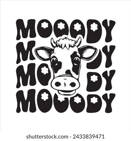 mooody logo inspirational positive quotes, motivational, typography, lettering design