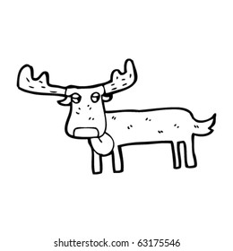 moose cartoon