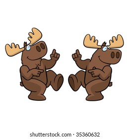 Moose Dancing