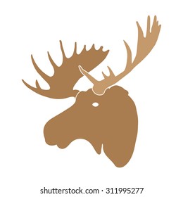 Moose Deer Head