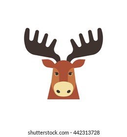 Moose face icon