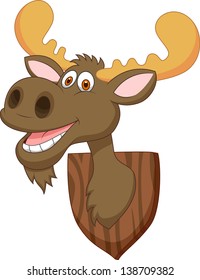 Moose Head Cartoon