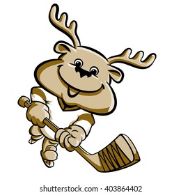 moose hockey player