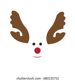 moose icon - vector illustration