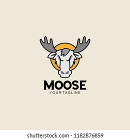 Moose Logo Template