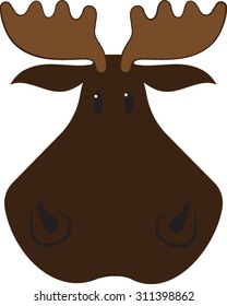 Moose - Vector - Illustration