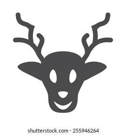 Moose vector image to be used in web applications, mobile applications and print media.