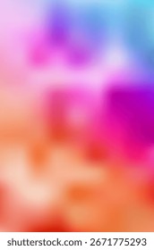 Fondo suave y brillante con colores vibrantes y un gradiente borroso para ilustraciones modernas y artísticas. Perfecto para proyectos de Diseño gráfico.