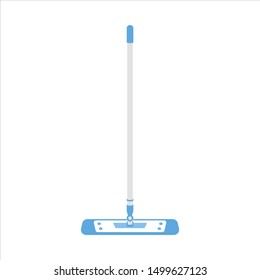 Mop and broom for cleaning