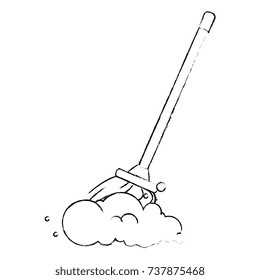 mop clean isolated icon