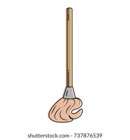 mop clean isolated icon