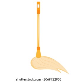 Mop cleaning housework tool hygiene isolated on white background