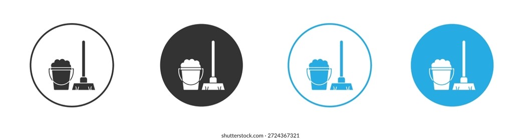 Designelement für die Symbole zum Entfernen von Wischern. Vektorgrafik auf weißem Hintergrund.