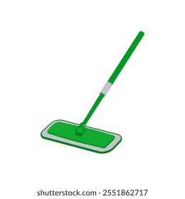 Mop Flat Icon, Vector illustration