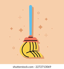 mop house keeping tool icon